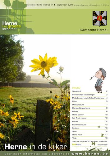 Kaft van Herne in de kijker 2009-5